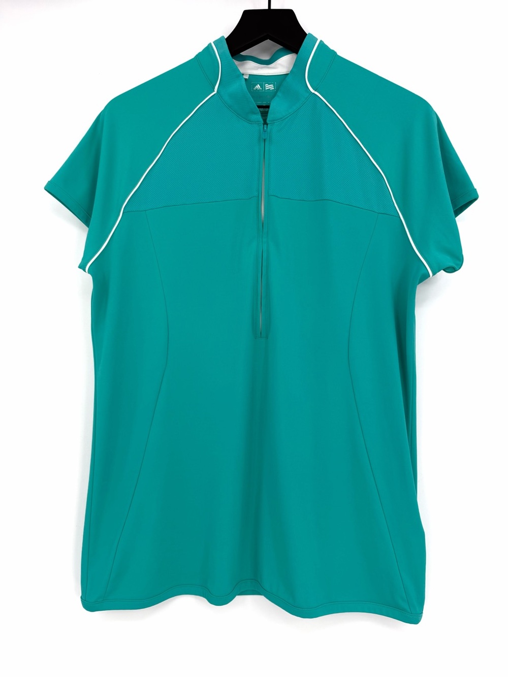 ADIDAS Pure Motion Golf Polo Teal L